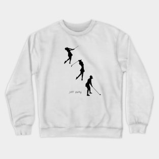 golf player Crewneck Sweatshirt